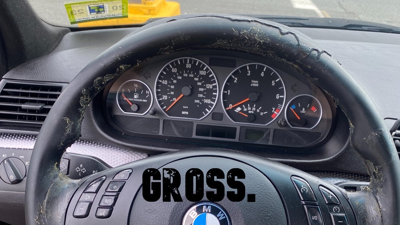 Properly Restoring the Steering Wheel in My Oxford Green E46 ZHP: No Short Cuts!