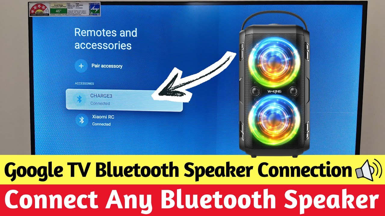 How To Connect Bluetooth Speaker To Any Google TV ⚡ - Full Guide