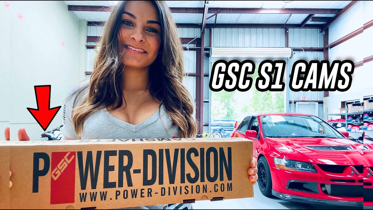 GSC POWER DIVISION CAMS FOR MY EVO 8