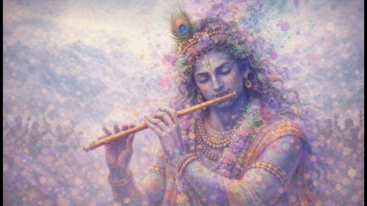Tere Rang Mein Rangna Hai |  Vrindavan Holi🌸 Radhe Krishna  | Holi in Vrindav Meditaion