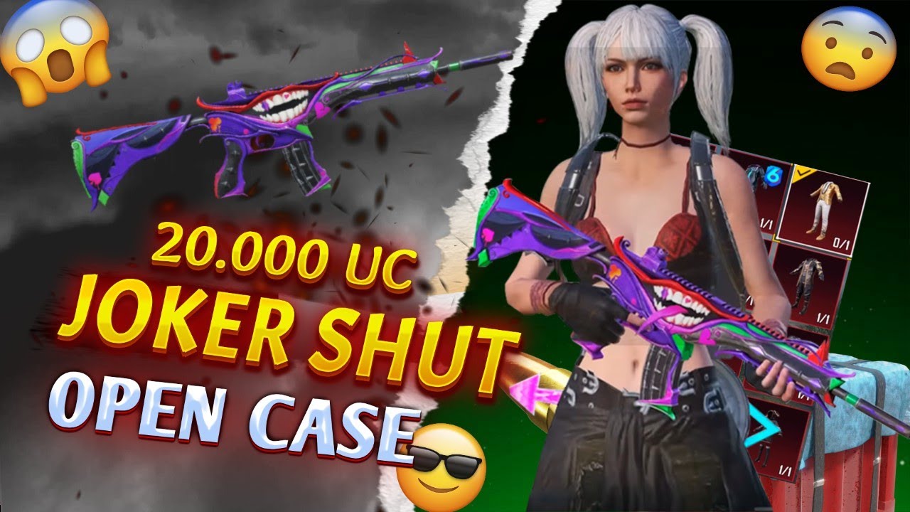 M416 SHUT OPEN CASE😍JOKKER SHUT OPEN CASE 2025😎PUBG MOBILE!!!😂
