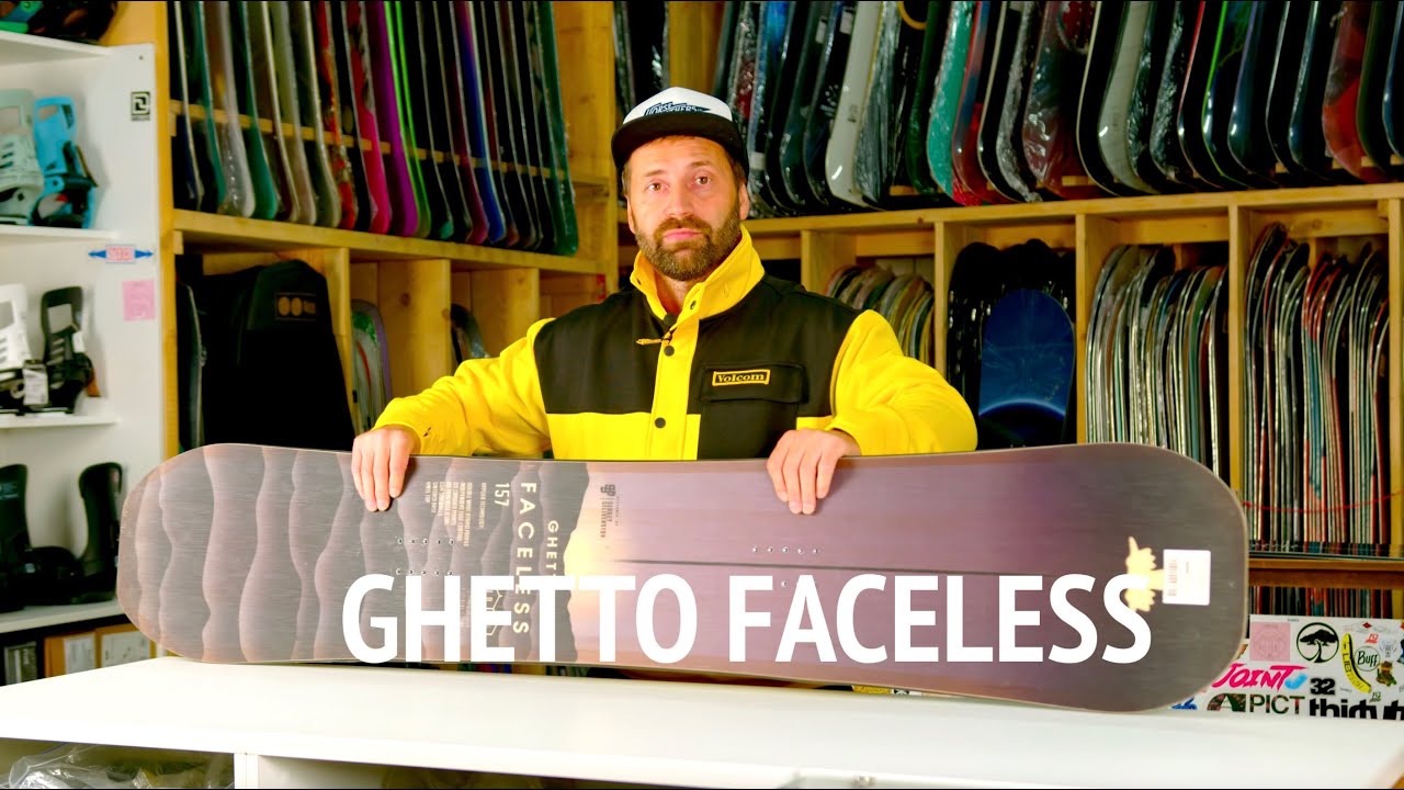 GHETTO FACELESS - краткий обзор всех основных характеристик сноуборда