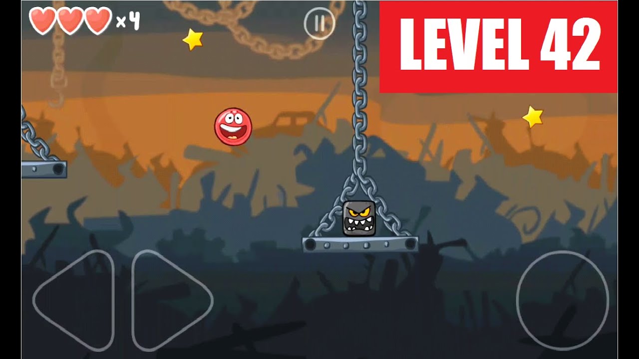 Red Ball 4 level 42 Walkthrough / Playthrough video.