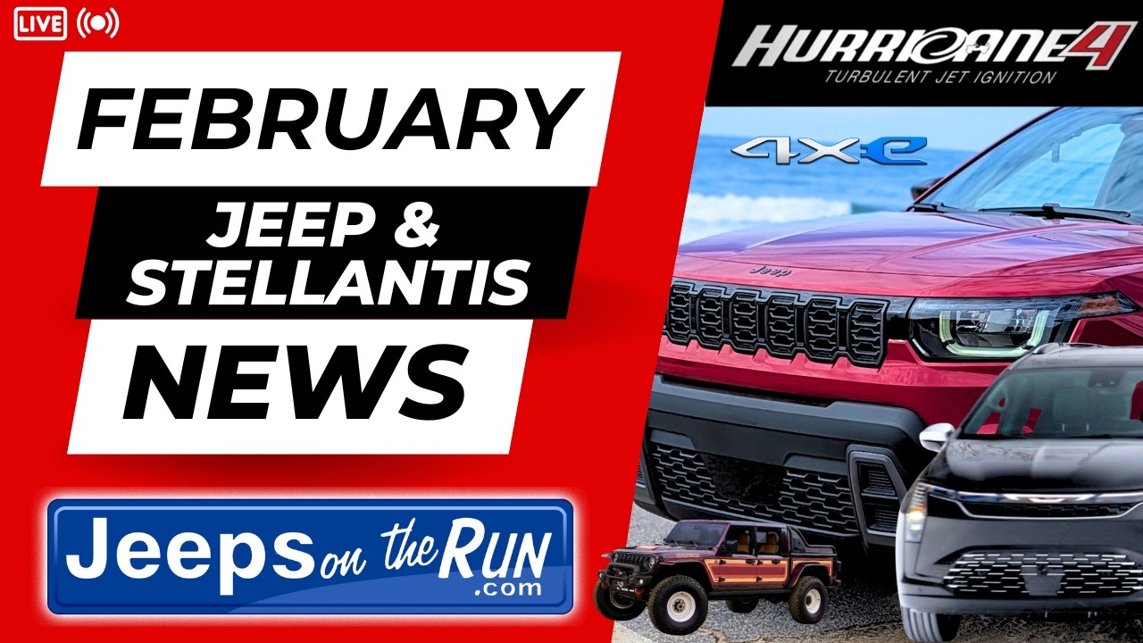 Jeep News | GiveAway | 4xe vs Hybrid | Cheaper Prices | Ram Rev | Hurricane Engine | Pacifica Update