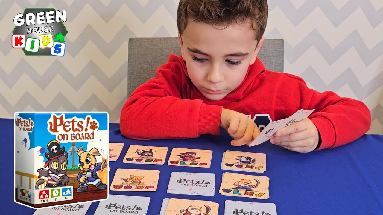 PETS! ON BOARD - Um Jogo de Observa&ccedil;&atilde;o, Pets e Piratas!