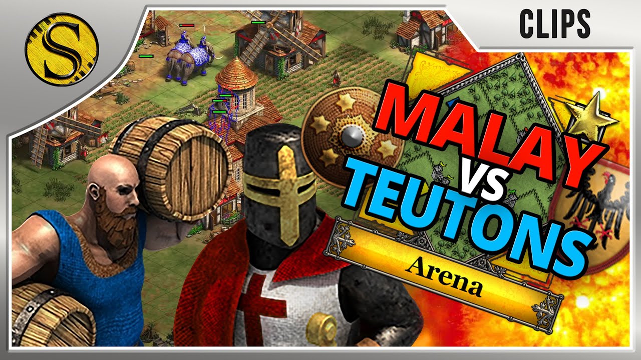 1v1 Arena | Malay vs Teutons