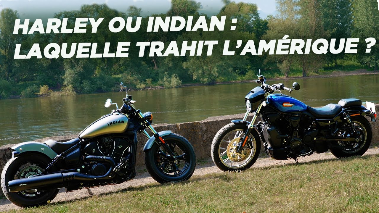 Harley Nightster 975 où Indian Scout Sixty Bobber : le match des customs mid-size !