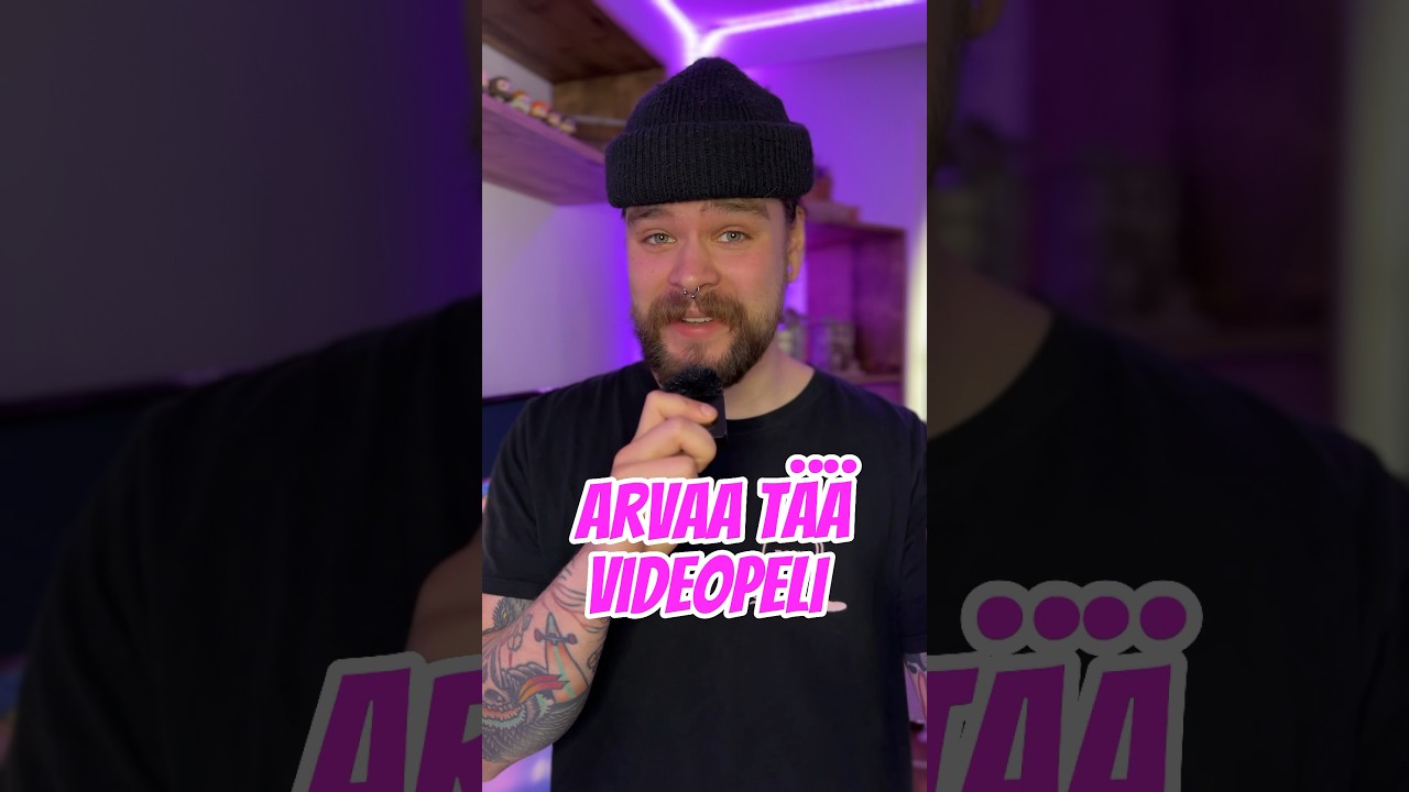 Arvaa t&auml;&auml; videopeli OSA 1 🎮 #pelaaminen #playstation #ps5 #gaming #videopeli #perusnikke