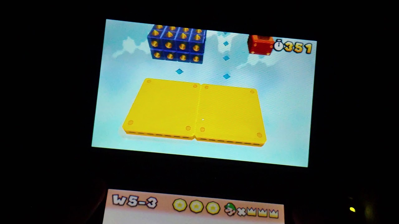 Super Mario 3D Land W5-3 No Tanooki Speedrun - Time: 81