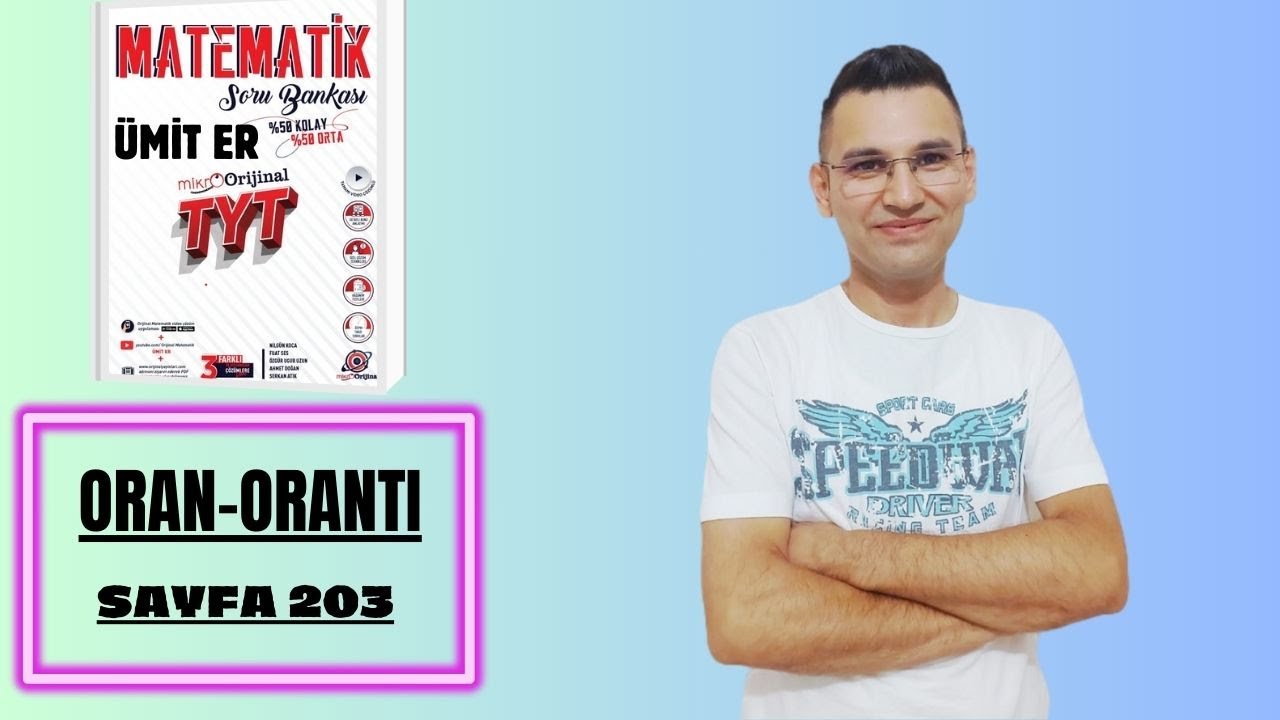 MİKRO TYT SORU BANKASI  |ORAN-ORANTI|  Syf 203  | @umiter55  #yks2024 #kamp