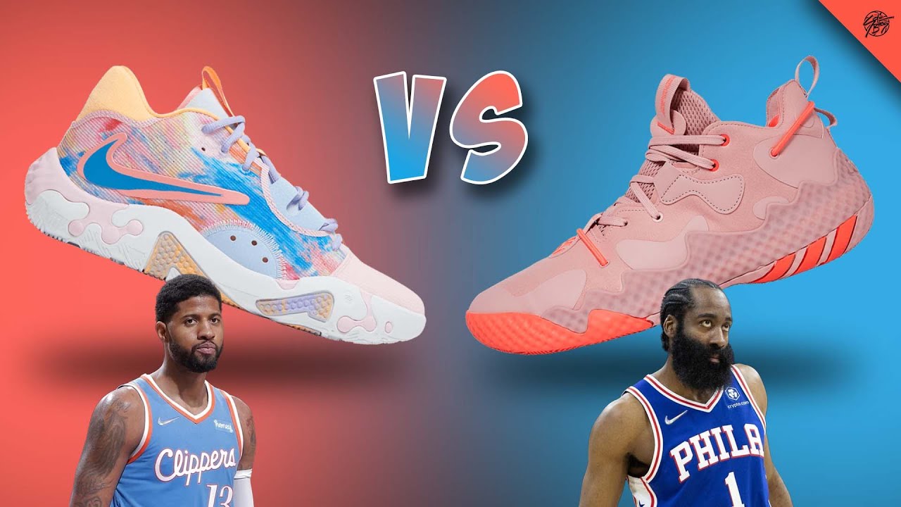 Nike PG 6 vs Adidas Harden VOL 6! James Harden VS Paul George?! What's Better?!
