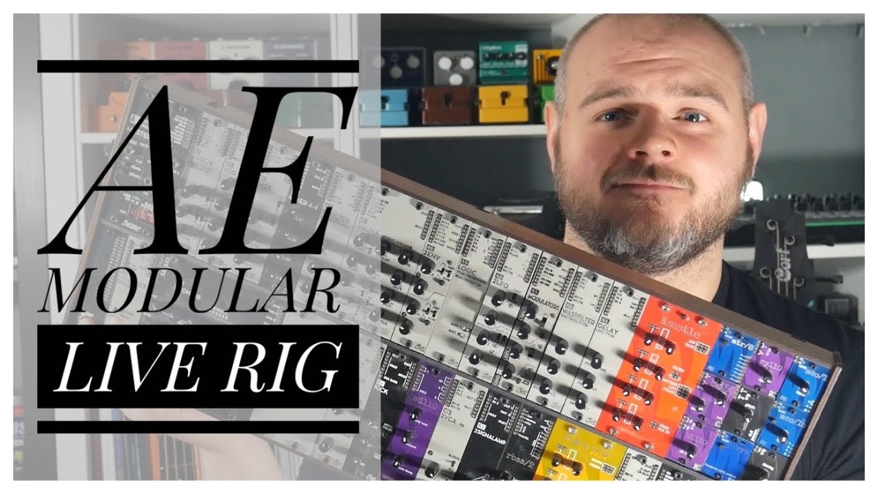 My AE Modular Live Rig - It Saved My Live Show!! / Wonkystuff / Tangible Waves / IMDI / Dawless Set