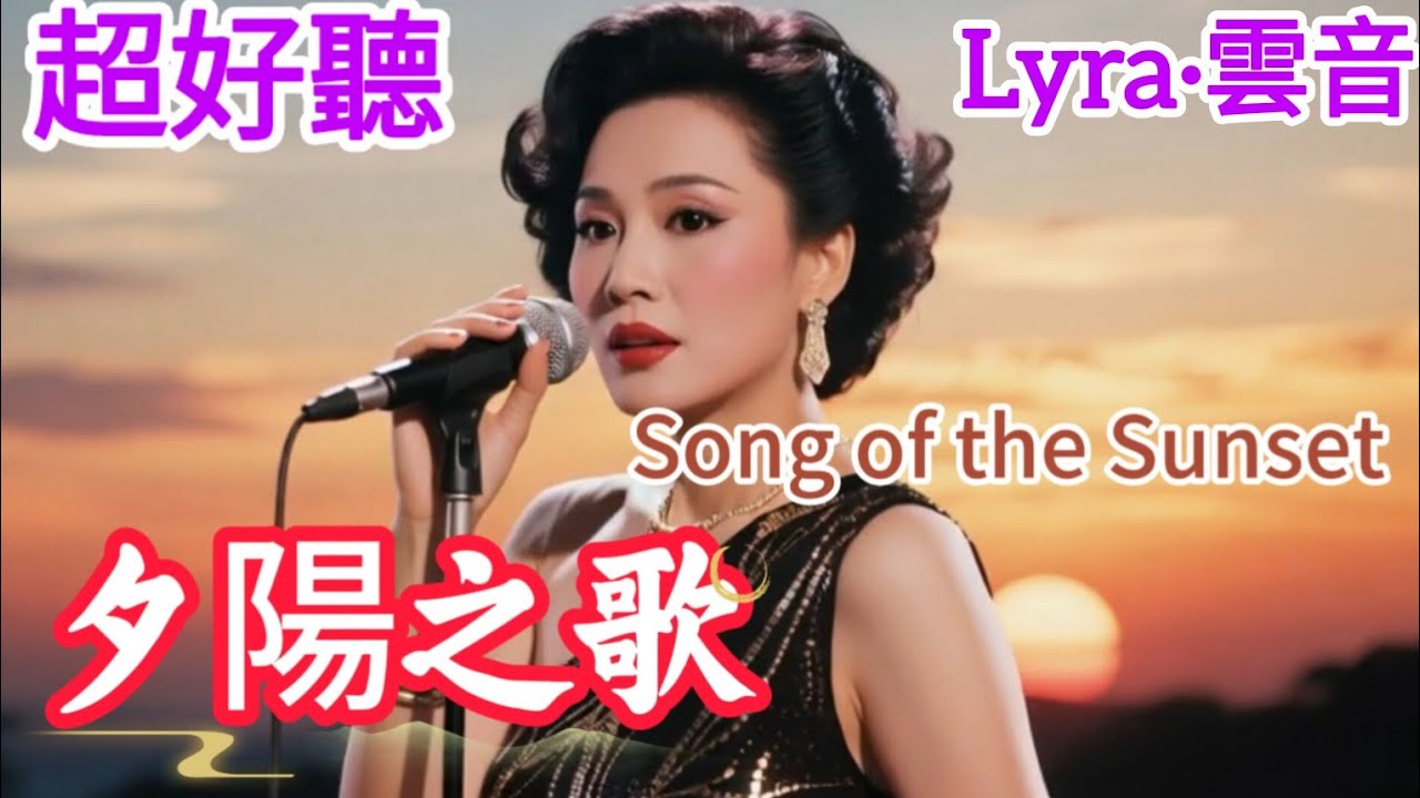 Lyra·雲音 翻唱 超好聽 |《夕陽之歌》 | 原唱:梅艷芳 | 電影《英雄本色3》的主題曲 | Beautiful | "Song of the Sunset" 
