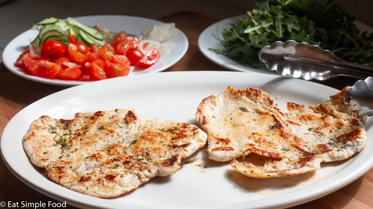 Рецепт полезного куриного пайярда (сплющенной курицы) &mdash; Eat Simple Food
