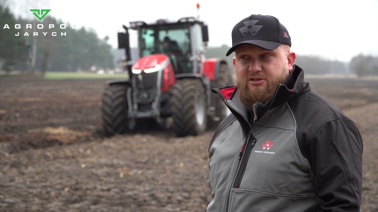 Pierwsze w Polsce Pokaz Polowe Massey Ferguson 8S DYNA-7 ‼💪🚜