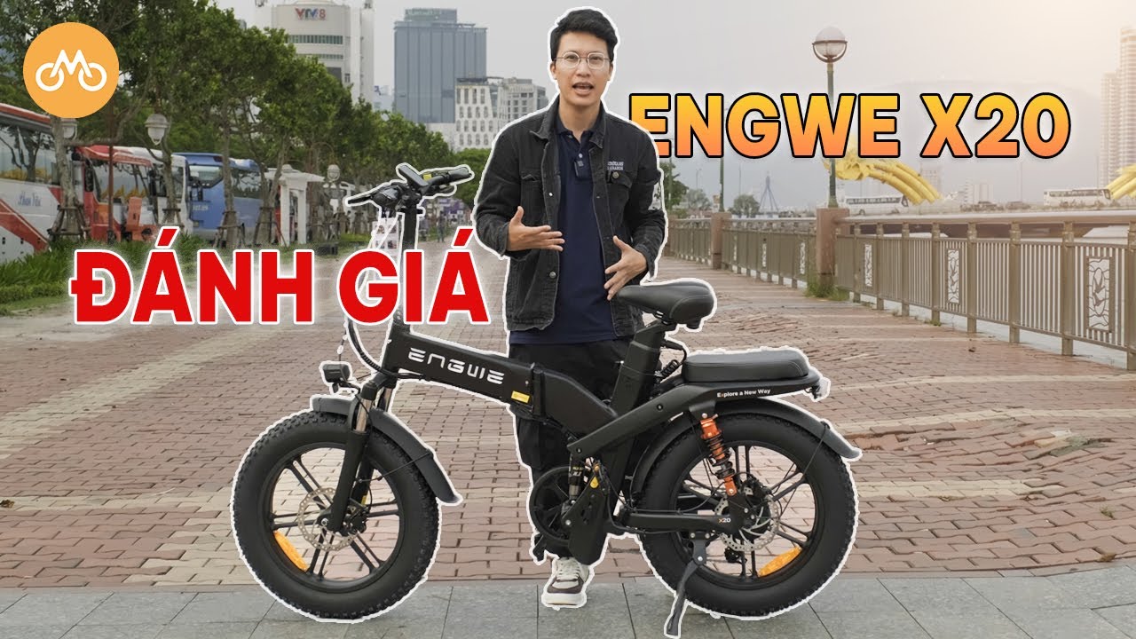 Đánh giá tổng quan Engwe X20 - Xe đạp trợ lực điện bánh béo động cơ 750W | XEDAPTROLUCDIEN.VN