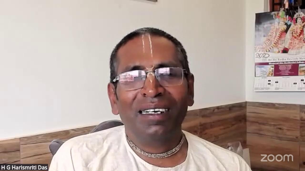 Sunday class by H G Harismriti prabhu 15/03/26