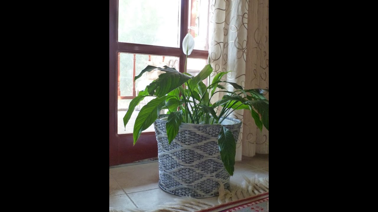 Copri vaso con schema