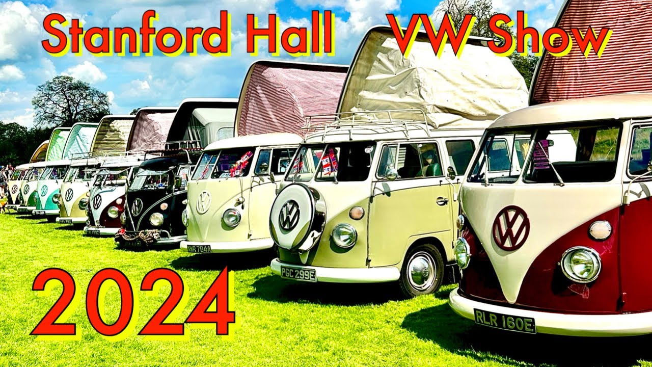 Фестиваль Stanford Hall 2024: самая большая линейка автомобилей VW в Великобритании