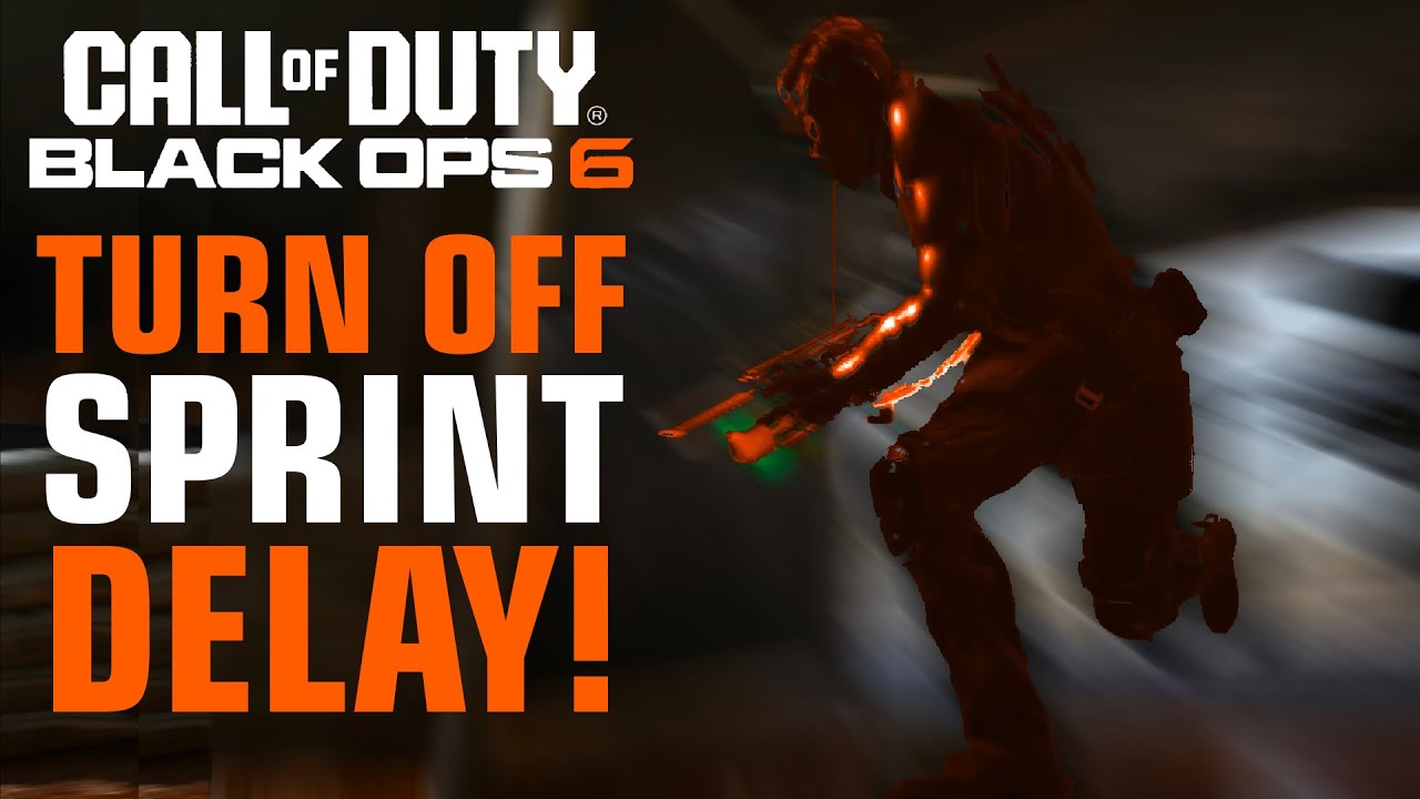 Black Ops 6 - Sprint With No Delay?? (Change this Setting To Sprint With No Delay)
