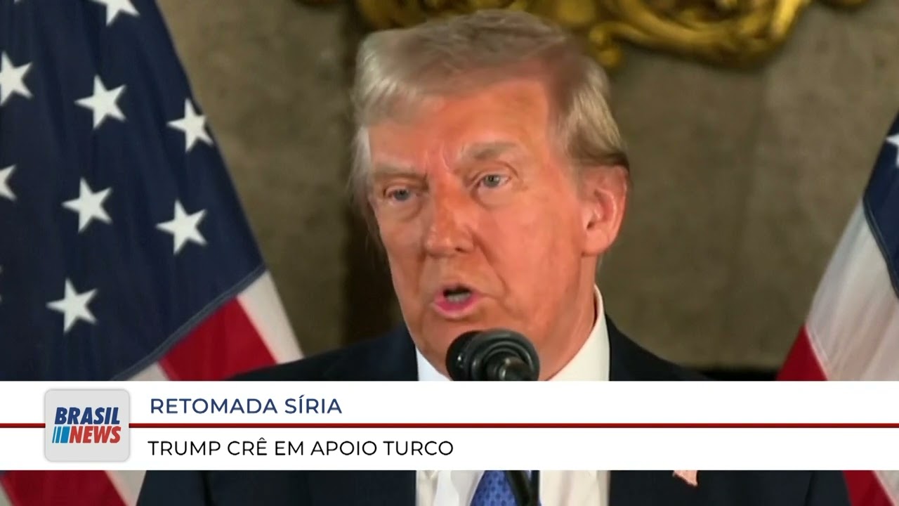 RETOMADA S&Iacute;RIA. TRUMP CR&Ecirc; EM APOIO TURCO