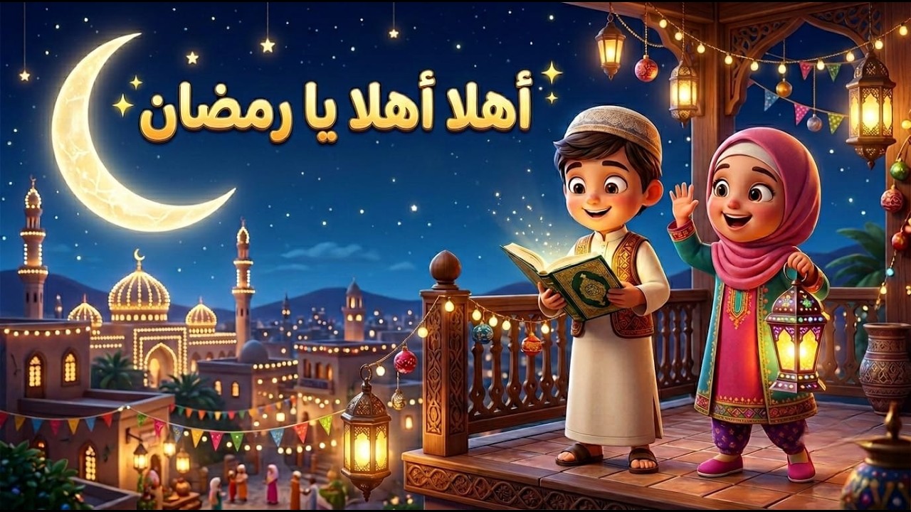 أنشودة شهر الرحمة والغفران | أهلاً أهلاً يا رمضان