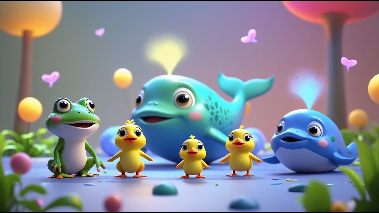 Canción de los Colores con Animales | Canciones Infantiles