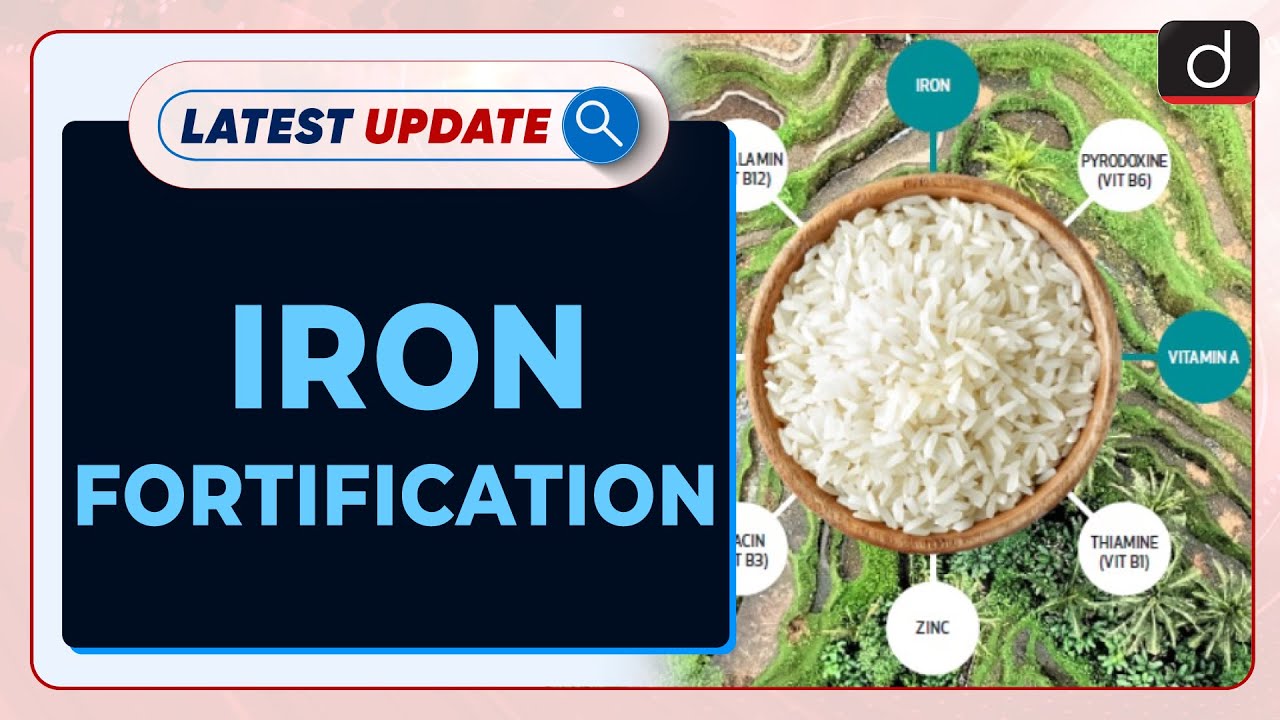 Iron Fortification: Latest update | Drishti IAS English