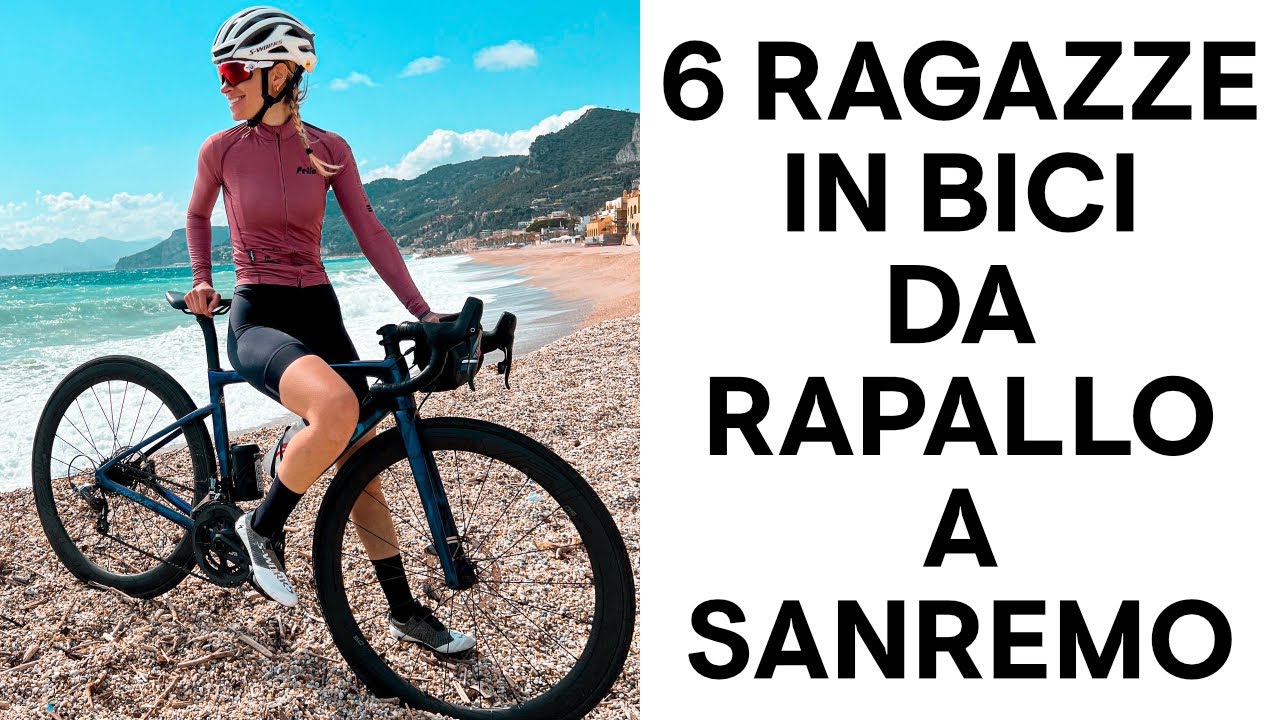 Prima volta in bici con sole ragazze ;) Da Rapallo a Sanremo!Zontaride