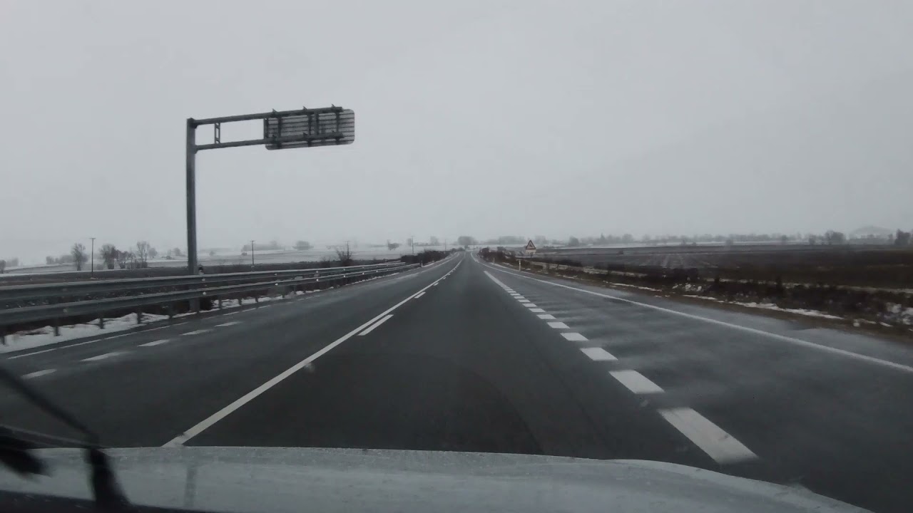 Nieve en La Bureba (acelerado a 1.25x)