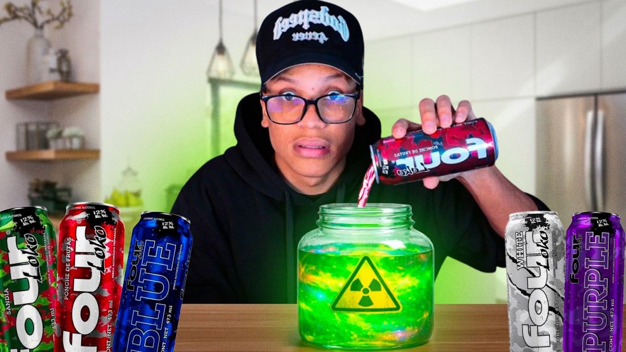 MEZCLÉ TODOS LOS FOUR LOKOS PARA HACER UN SOLO 🤢