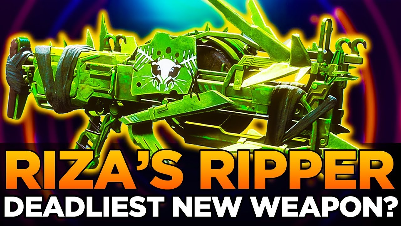 Riza's Ripper *NEW* Cataclysm Weapon Review | Anthem's Deadliest New Weapon?