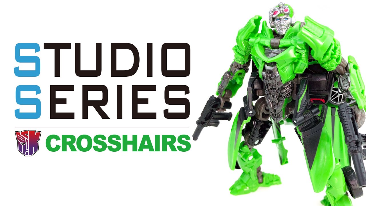 Studio Series 92 CROSSHAIRS 電影工作室 最終騎士 準星【KL變形金剛玩具分享645】
