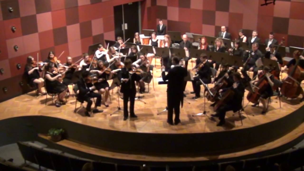 2016 05 05 KONCERT Symfonického orchestra Saens: Introducktion et Rondo capr., sólista:Jozef Fupšo