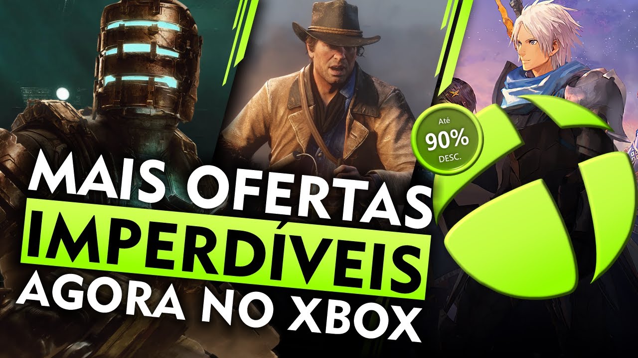 NOVAS PROMOÇÕES IMPERDÍVEIS no XBOX esse SEMANA com SALDÃO, DEALS WITH GOLD e MAIS!