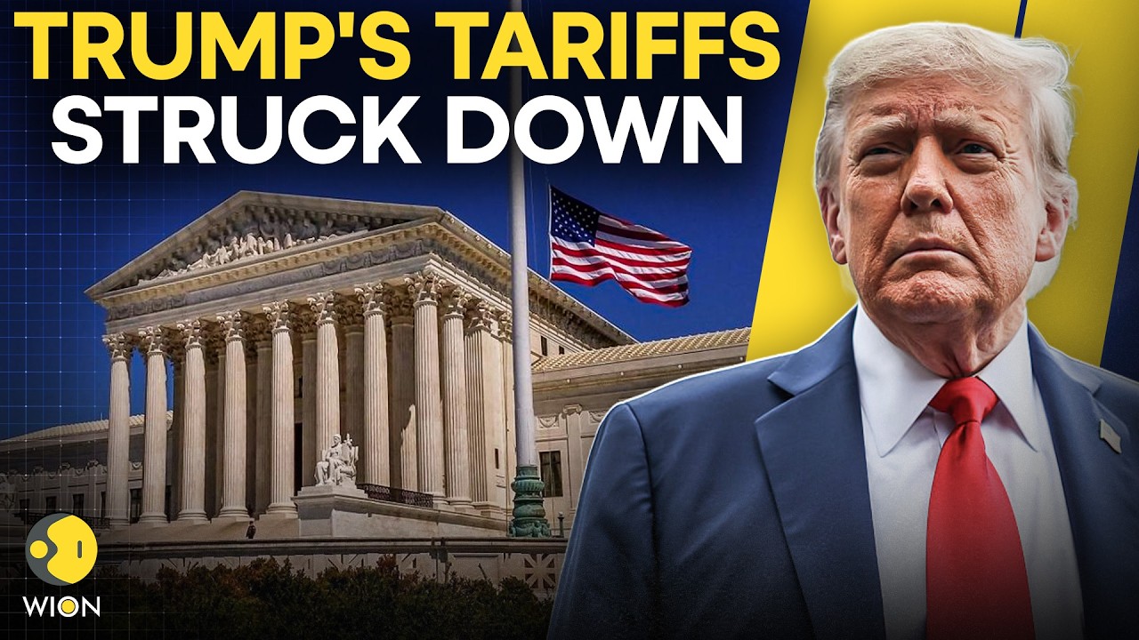 Trump Tariffs CRUSHED! 6&ndash;3 Ruling Shakes Trump&rsquo;s Trade Empire | WION Originals