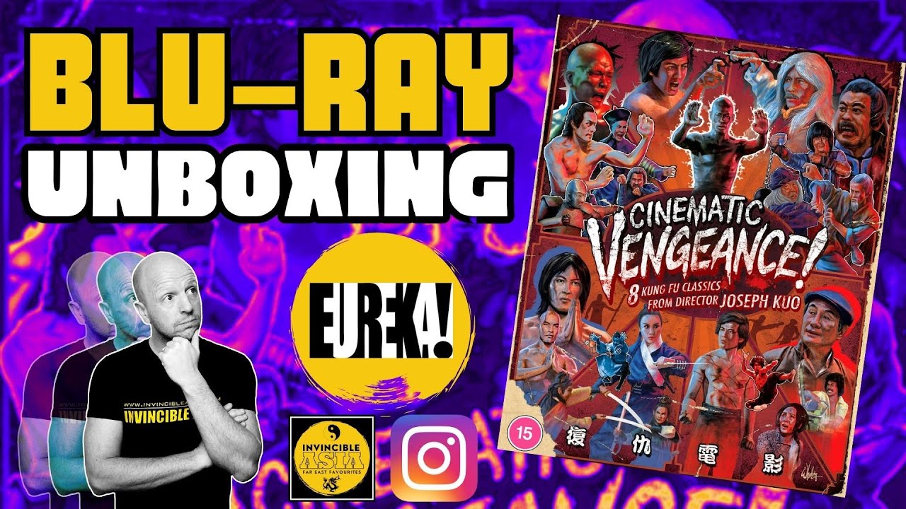CINEMATIC VENGEANCE JOSEPH KUO COLLECTION - Eureka Blu-ray Unboxing & Review