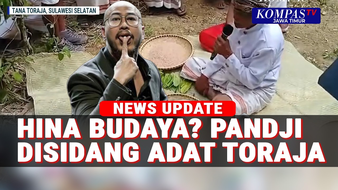 Kontroversi Candaan, Pandji Bayar Sanksi Adat 1 Babi 5 Ayam di Toraja