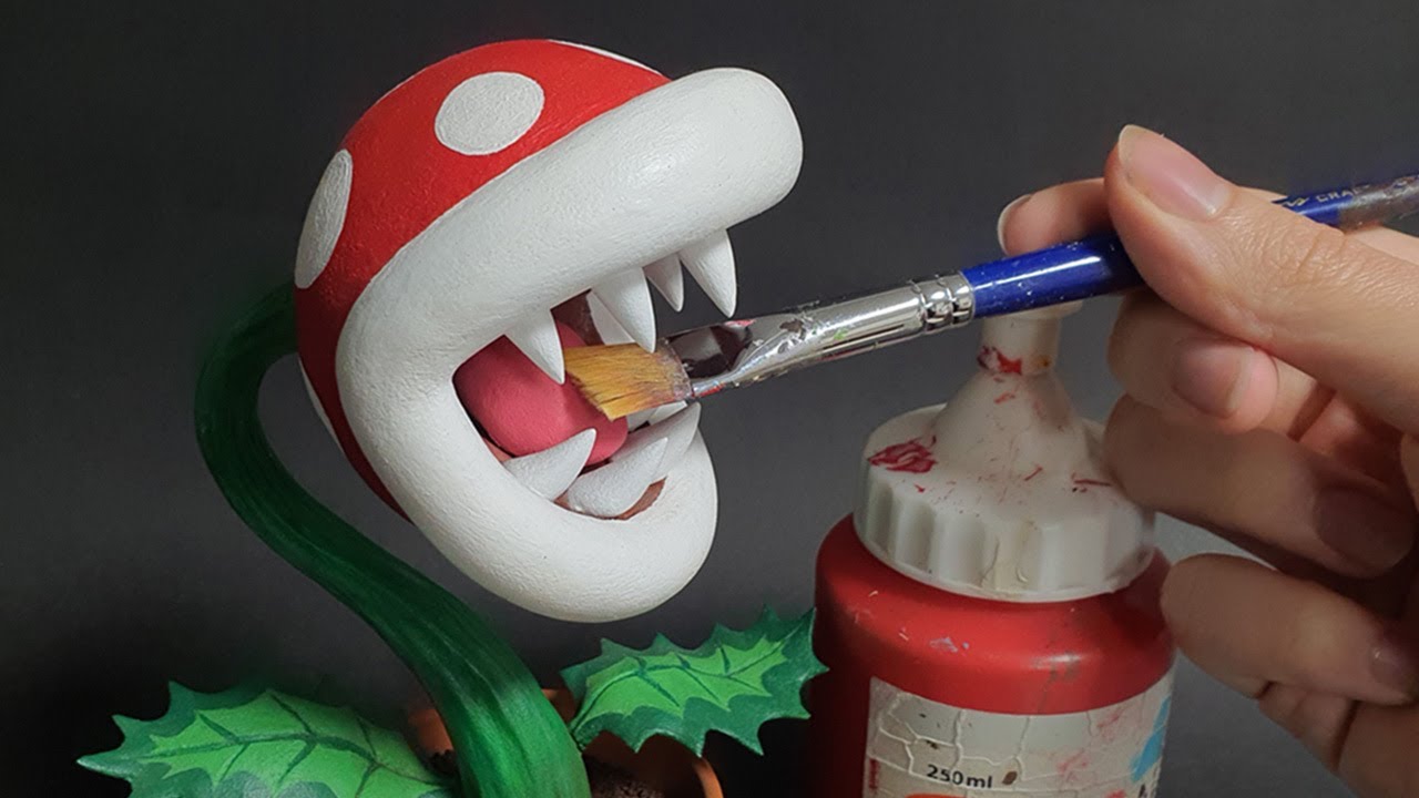 Sculpting Piranha Plant | Super Mario Bros