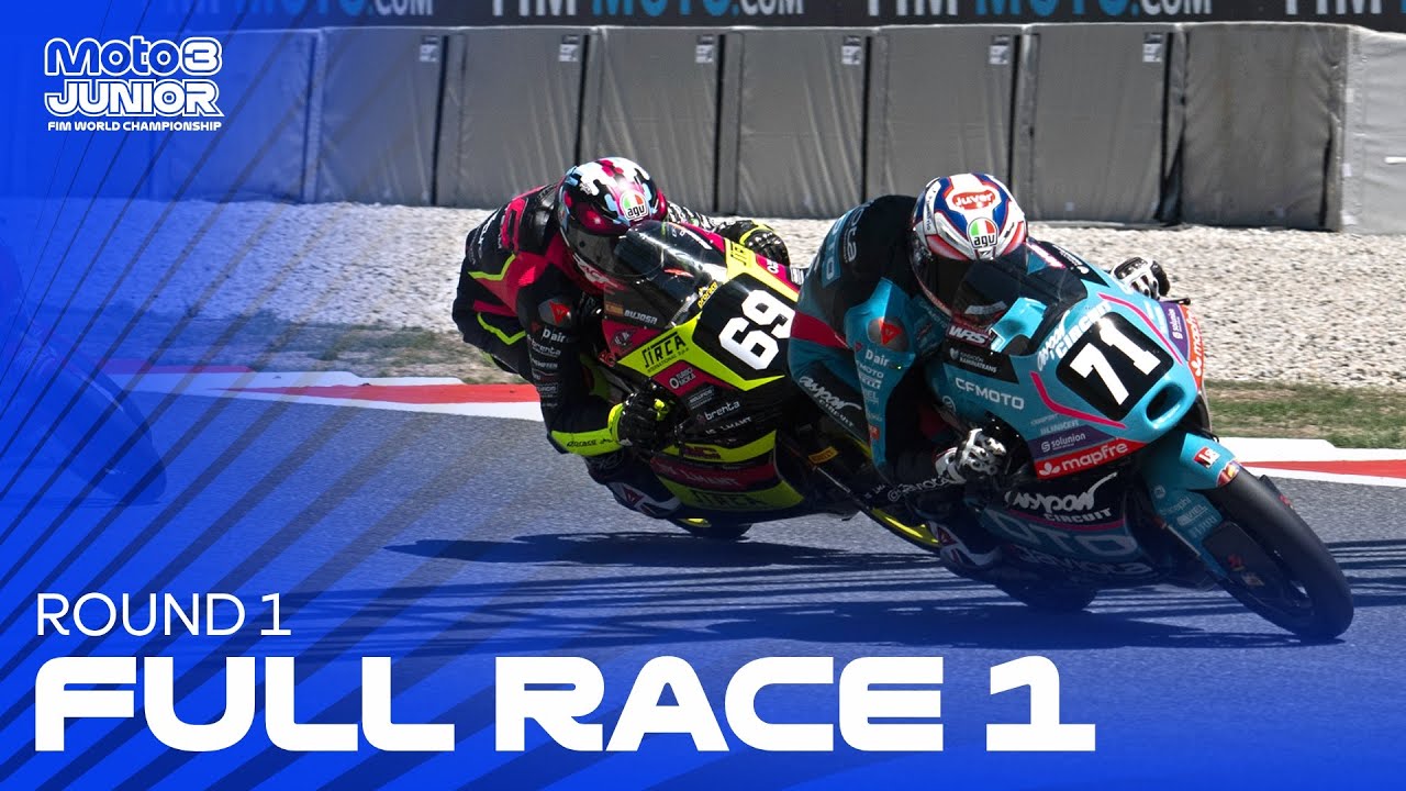 🏍️ Moto3 Jr WCh Race 1 | Round 1 Barcelona | 2026 FIM MotoJunior&trade; World Championship