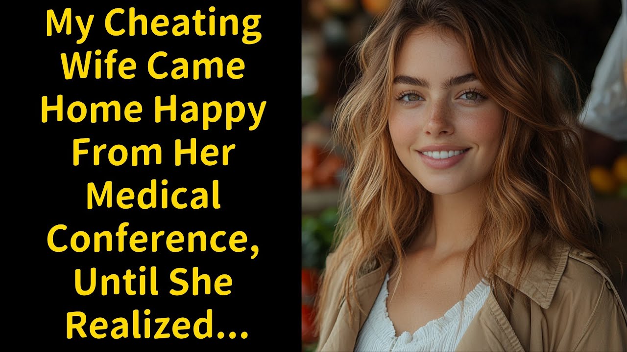 My Cheating Wife Came Home Happy From Her Medical Conference, Until She Realized...