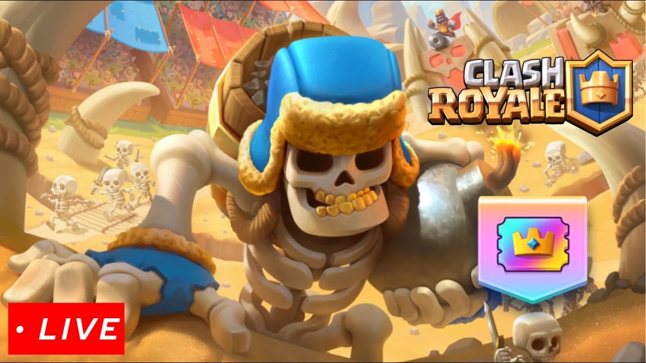 Clash Royale | Pass Royale Tournament [7]@5PM PST &bull; Trophy Pushing🔴LIVE