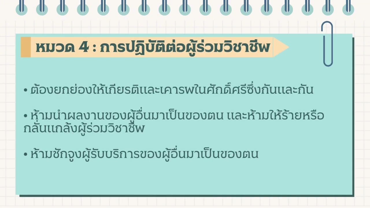 จรรยาบรรณแห่งวิชาชีพการสาธารณสุขชุมชน พ.ศ.2565