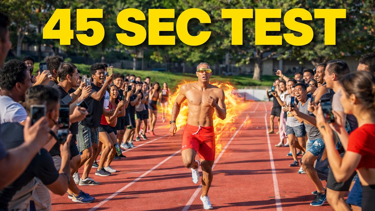 D1 Athletes vs 45 Second Test