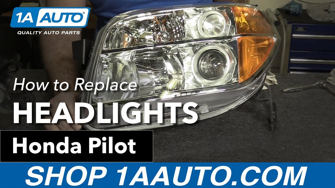How to Replace Headlights 06-08 Honda Pilot