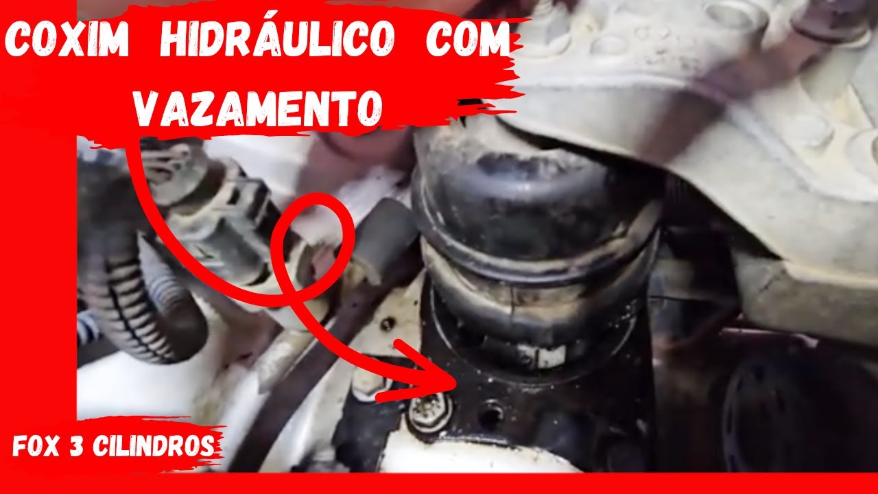 Vazamento no Coxim Hidráulico do Motor. O Que Fazer ?