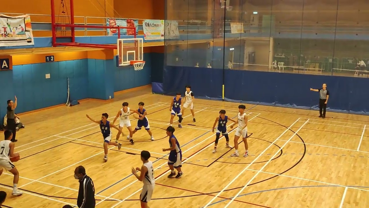 2023-2-17 中學校際籃球比賽 九龍區D1 準決賽 B Grade 男拔 66 vs 43 英華 第1節