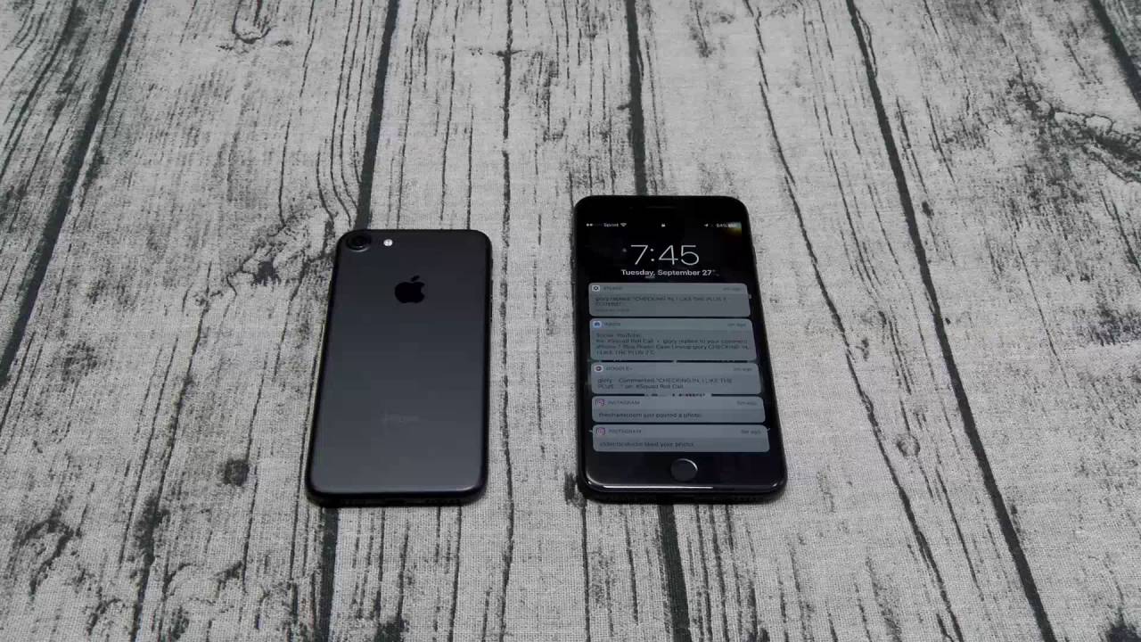 iPhone 7 and 7 Plus 