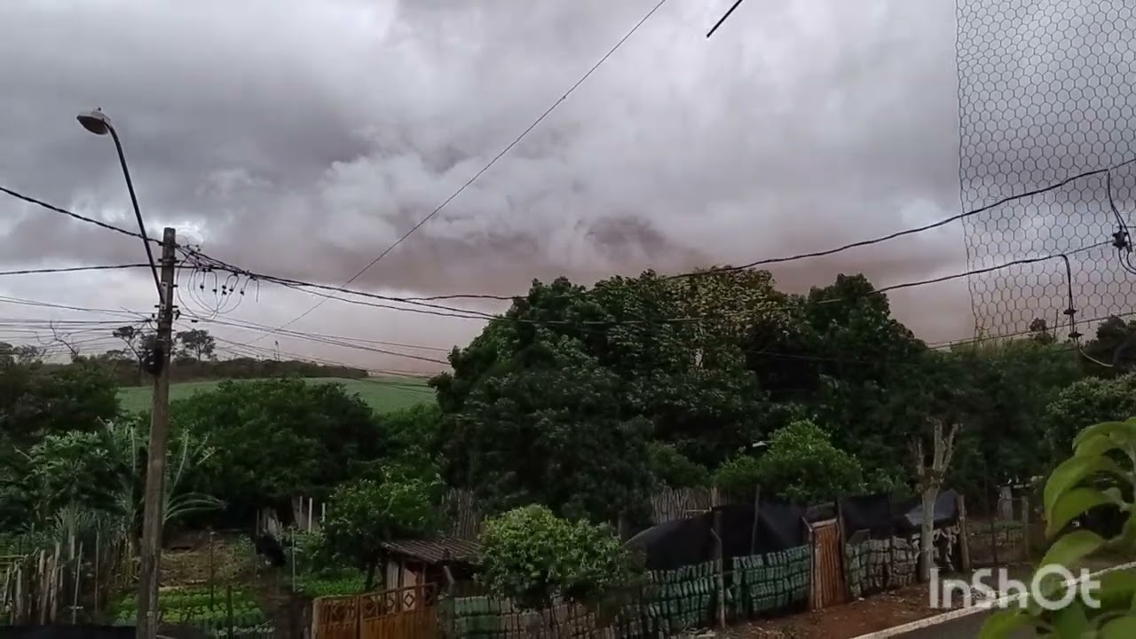 tempestade de poeira em Pontal