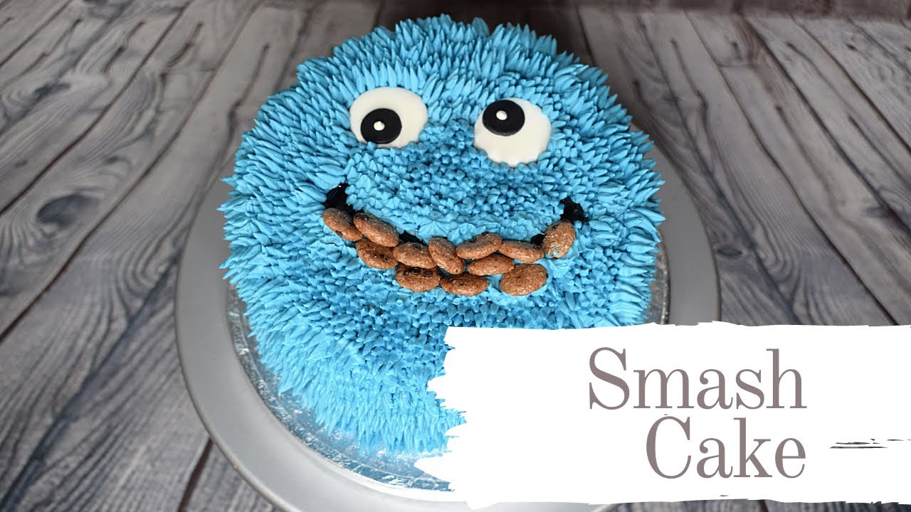 Cake ideas -  Cookie Monster | Smash Cake